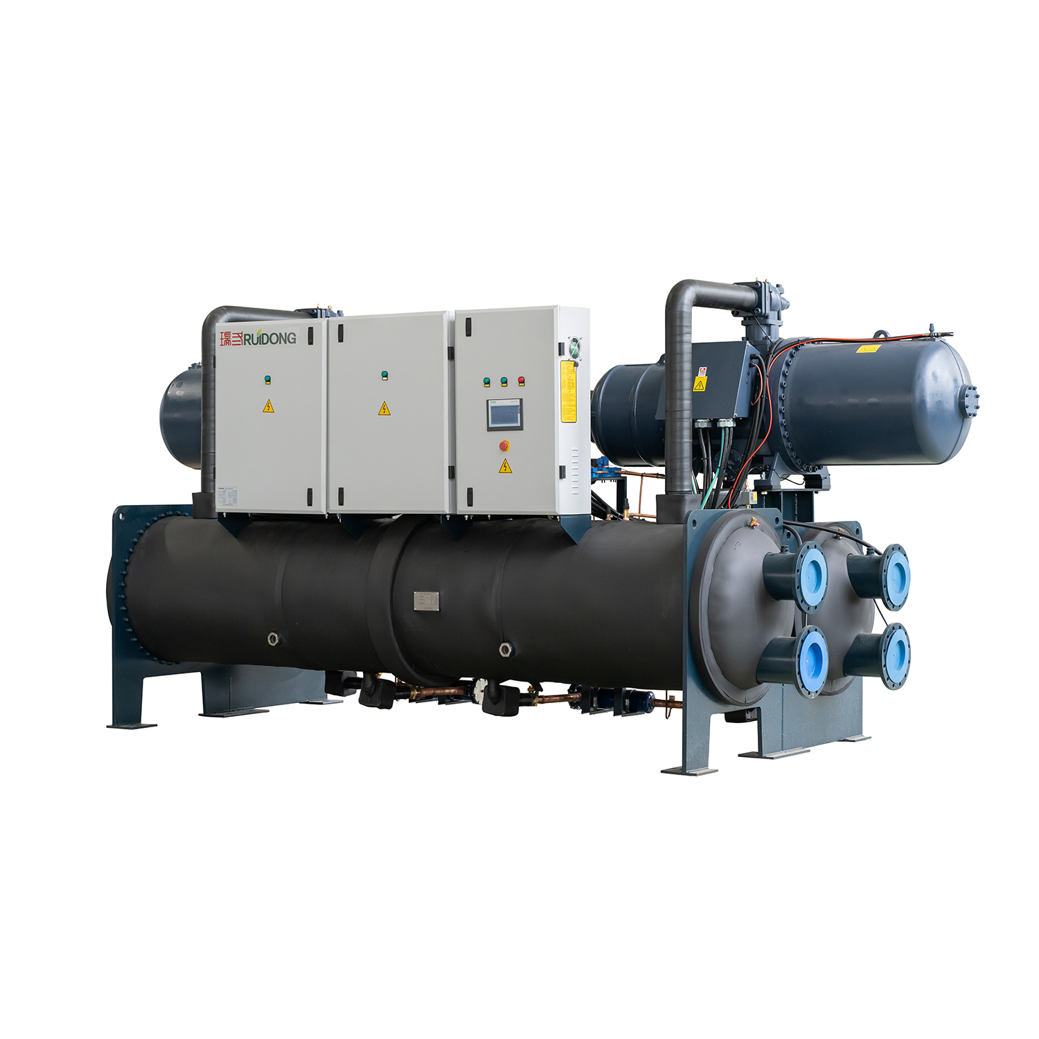 4-Water cooled chiller with screw compressor