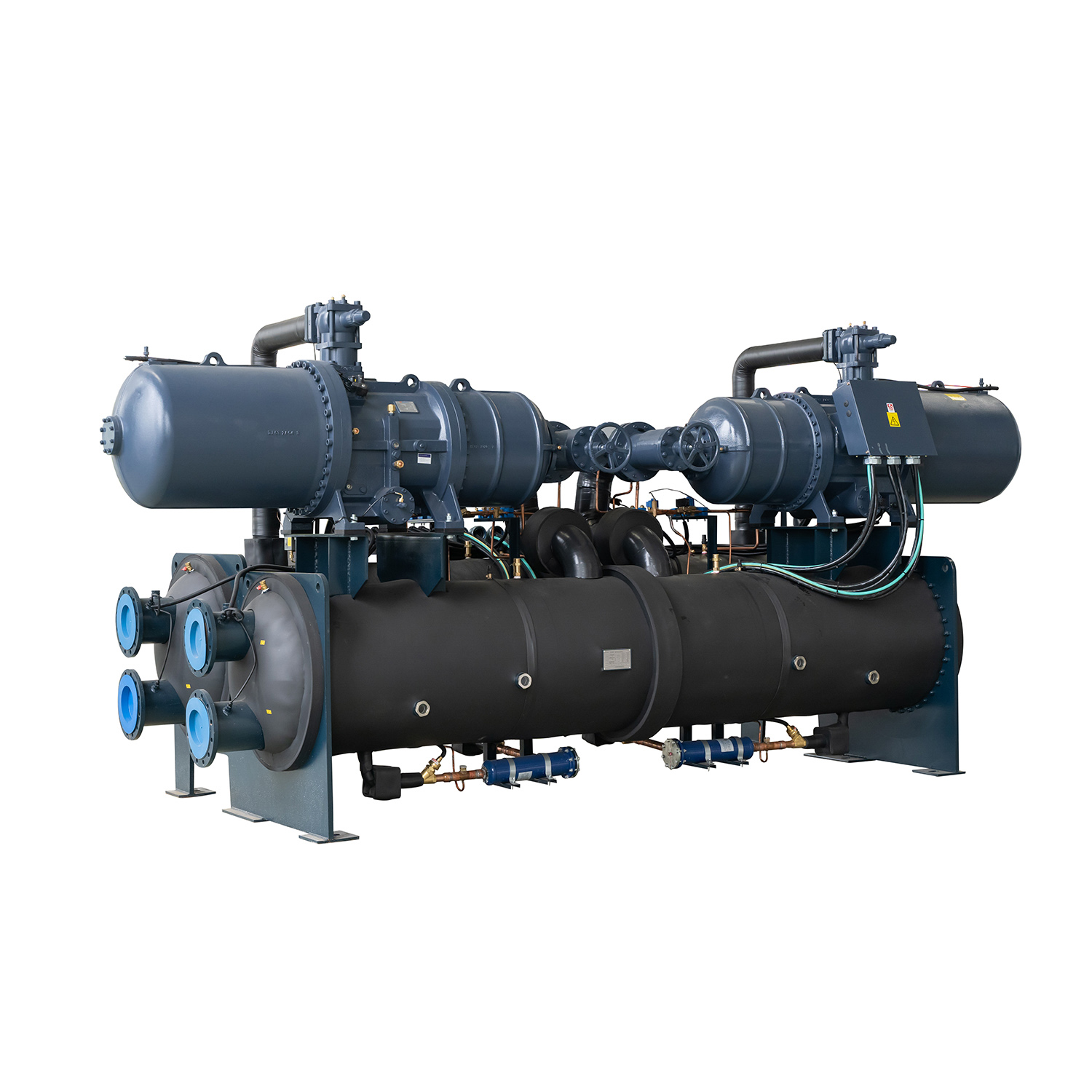 High Efficient Double Screw Compressor Water Cooled Chiller, 400kw~3000kw