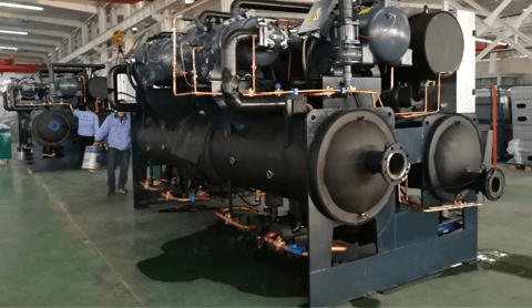  Water Cooled Screw Chiller Production Line 