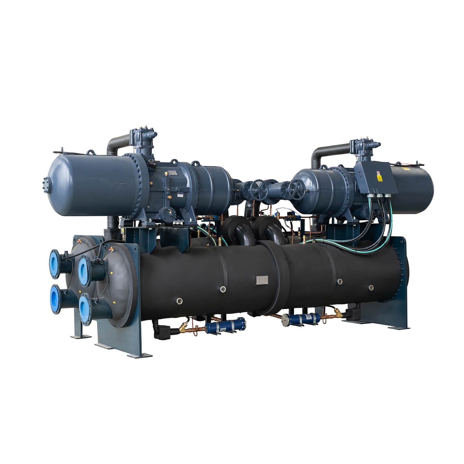 Flooded Screw Type Water Cooled Industrial Chiller with Single Compressor
