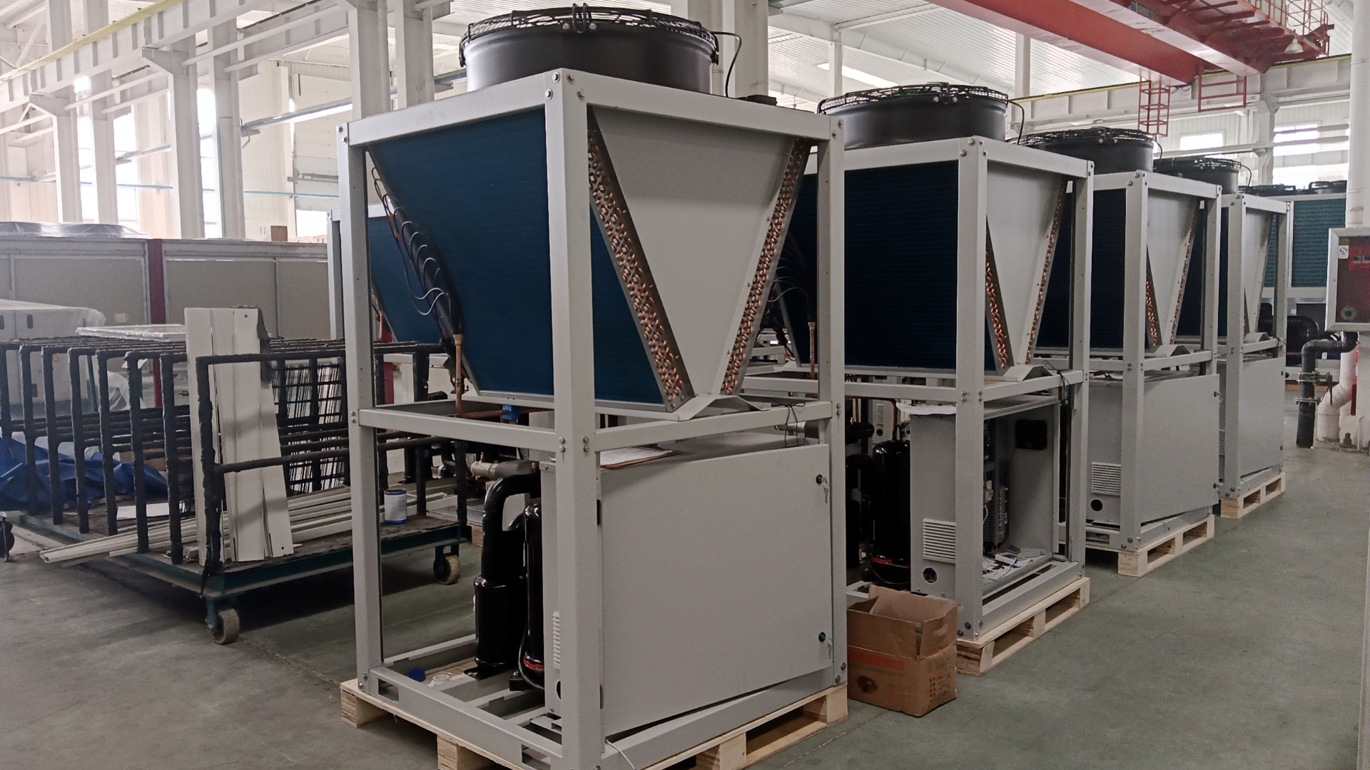 30kw mini air cooled scroll chiller-1