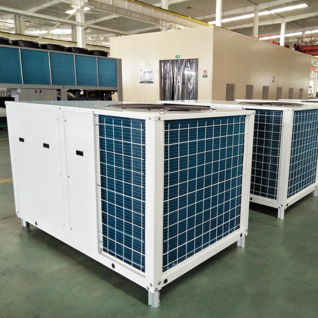 28kw 35kW 50kw Commercial Air Conditioner Rooftop Packaged Unit with Horizontal Supply