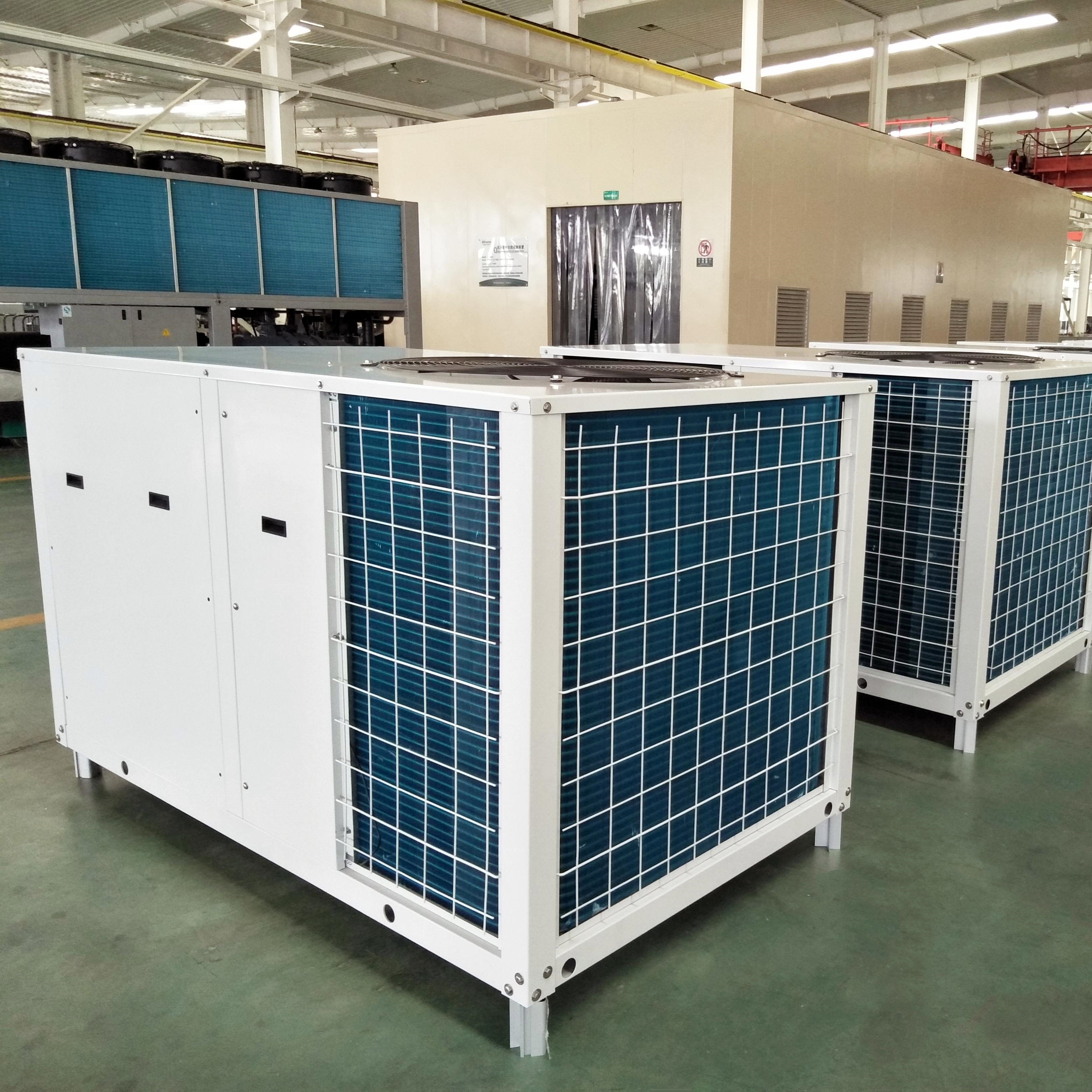 18kw 28kw 35kw High Quality Rooftop Package Unit With Horizontal Air Supply