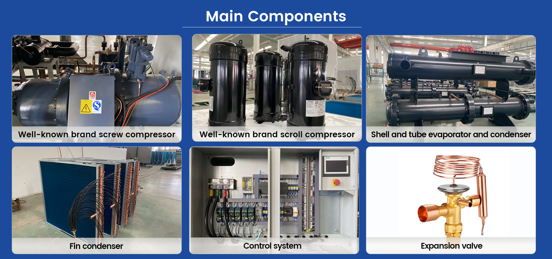 1-water chiller main accessories