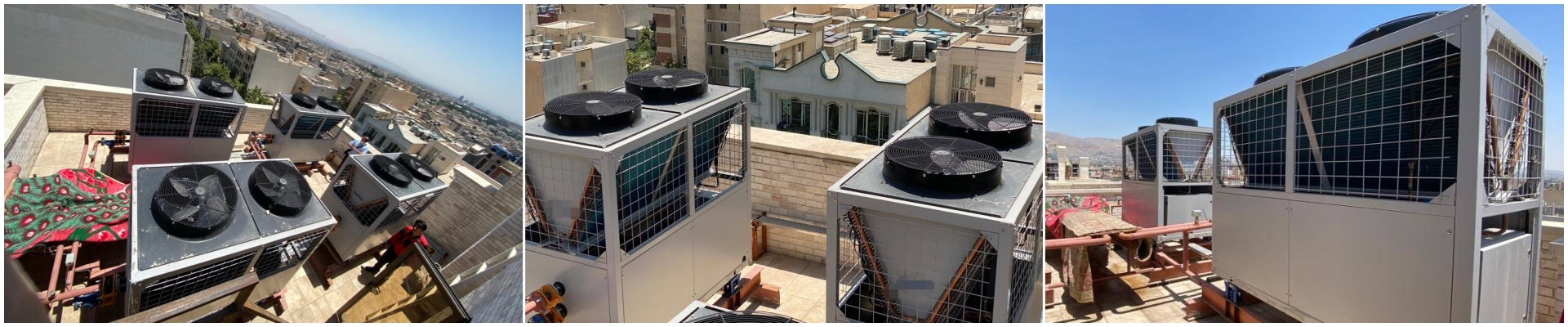 6-air cooled scroll chiller-project