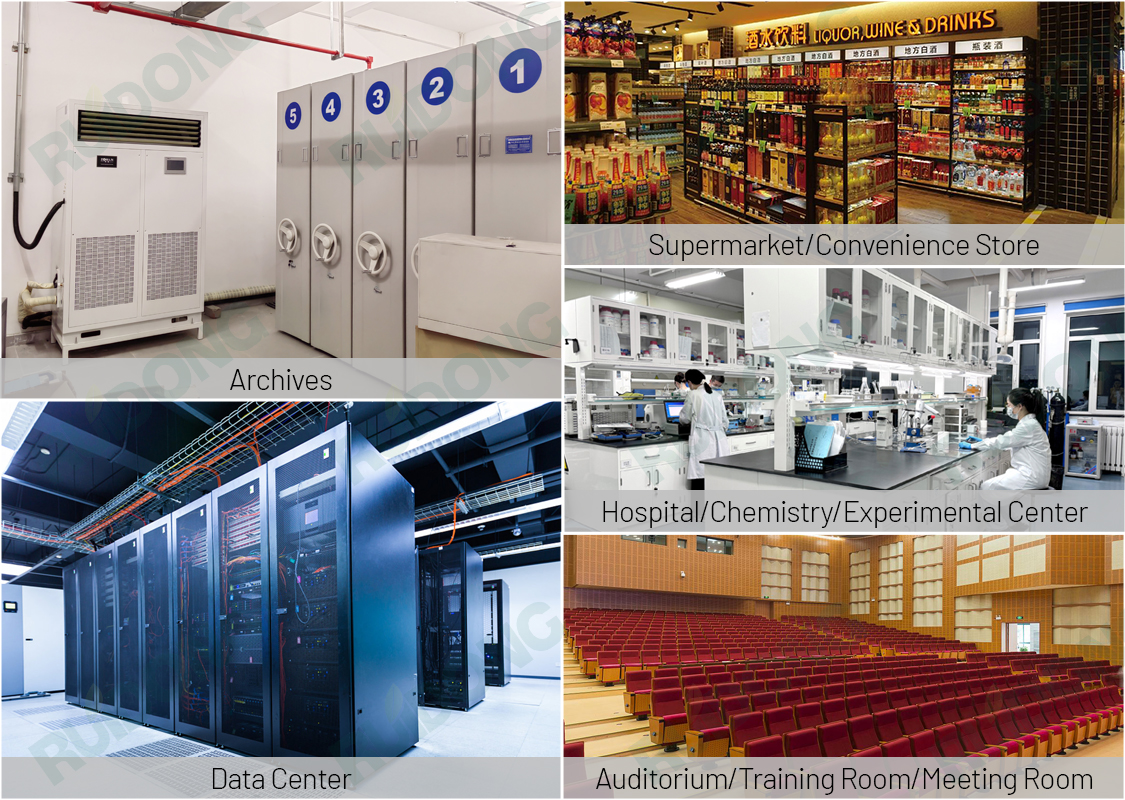 0Figure 2-Application scenarios of split-type DX air Conditioning Unit