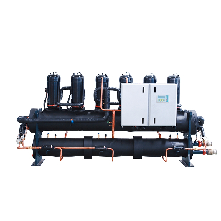 High-Efficiency Water Cooled Scroll Chiller Units for Industrial Applications