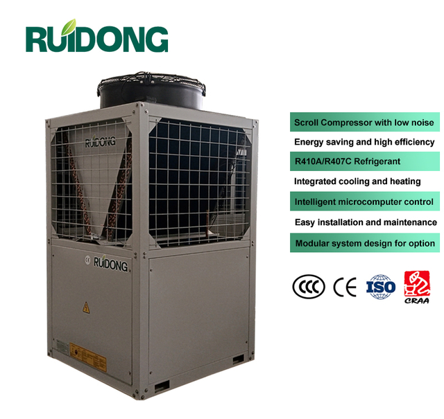 High Efficient Saving Energy Scroll Compressor Mini Air Cooled Scroll Chiller And Heat Pump Unit